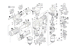 Bosch BH2770VCD 3611C0A011 Demolition Hammer Parts Diagrams