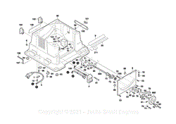 Bosch 4000 0601476139 Table Saw Parts Diagram for Parts List 2