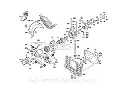 Bosch 4100XC 3601L13015 Table Saw 10 Inch Bare Tool Parts Diagrams