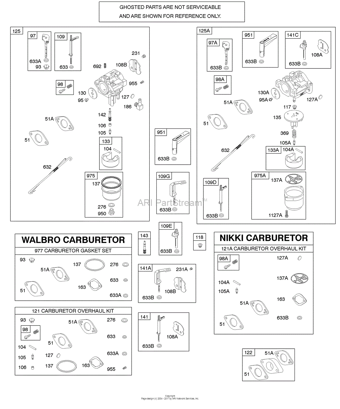 Briggs and Stratton 204412-0119-E1 Parts Diagram for ...