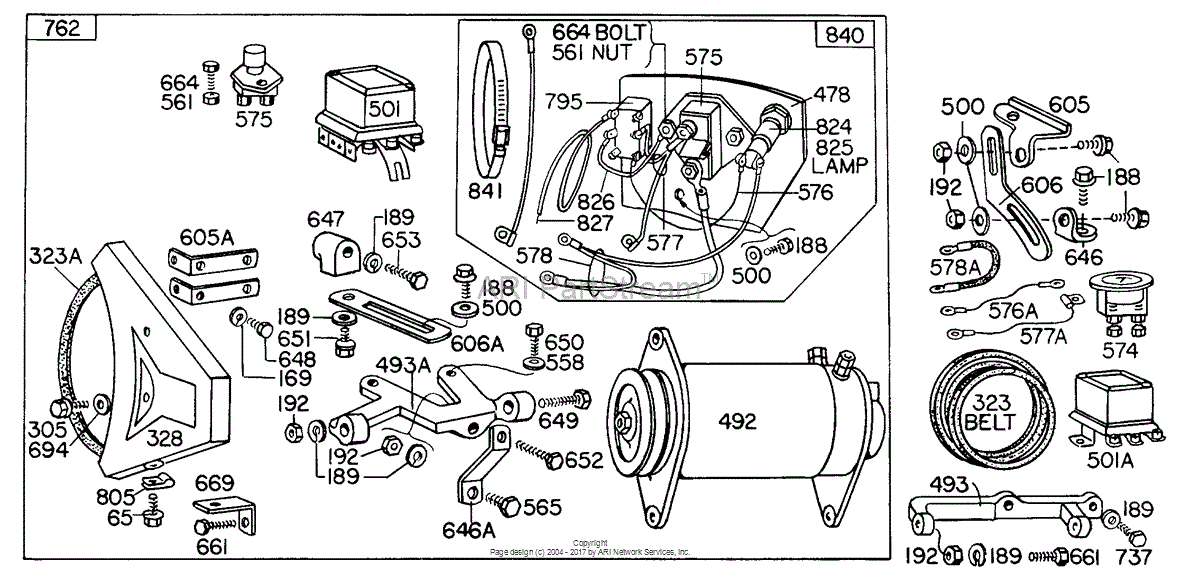 Briggs and Stratton 300421-0137-99 Parts Diagram for Electric Starter