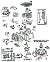 Briggs and Stratton 100708 0120 03 Parts Diagram for Cylinder Sump