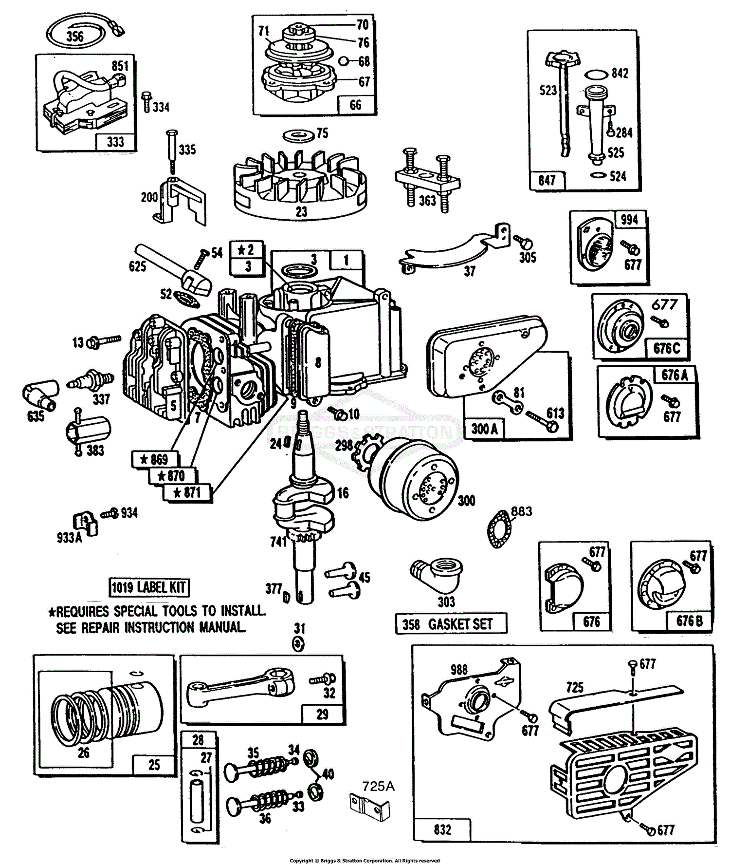 Briggs Stratton Carburetor Parts Diagram