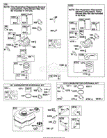 Briggs and Stratton 121332-0036-E2 Parts Diagrams