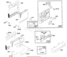 Briggs and Stratton 121802-0412-01 Parts Diagrams