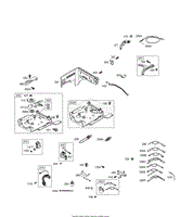 Briggs and Stratton 126402-0206-E1 Parts Diagrams