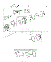 Briggs and Stratton 126412-0158-E1 Parts Diagrams