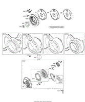 Briggs and Stratton 126402-0206-E1 Parts Diagrams