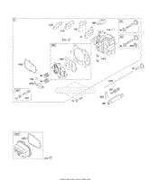 Briggs and Stratton 128602-0304-E1 Parts Diagrams