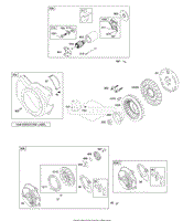 Briggs and Stratton 12H332-0116-B8 Parts Diagrams