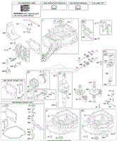 Briggs and Stratton 12J802-0860-01 Parts Diagrams
