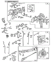 Briggs and Stratton 130292-3080-02 Parts Diagram for Electric Starter