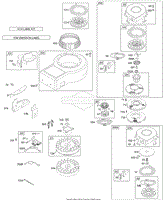 Briggs and Stratton 195707-0141-01 Parts Diagrams