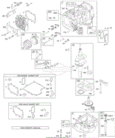 Briggs and Stratton 198707-0141-E1 Parts Diagrams