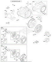 Briggs and Stratton 204432-0213-E1 Parts Diagrams