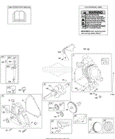 Briggs and Stratton 204412-0147-E1 Parts Diagrams