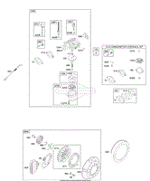 Briggs and Stratton 20G414-0111-E1 Parts Diagrams