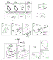 Briggs and Stratton 20M214-0125-E1 Parts Diagrams