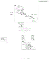 Briggs and Stratton 218807-0112-E1 Parts Diagrams