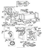 Briggs and Stratton 251707-0190-99 Parts Diagrams