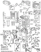 Briggs and Stratton 254427-0347-02 Parts Diagrams