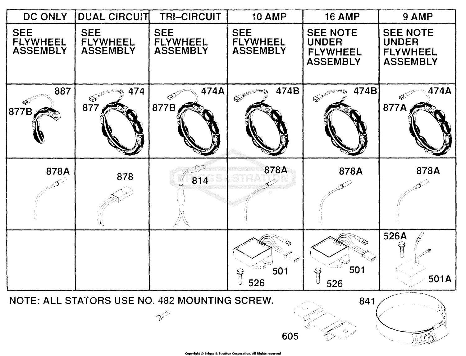 Gm Alternator Identification Chart