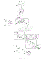 Briggs and Stratton 283707-0156-01 Parts Diagram for Electric Starter