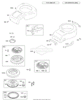 Briggs and Stratton 28S777-1142-E1 Parts Diagram for Blower Housing ...