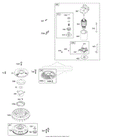 Briggs and Stratton 310707-0137-E1 Parts Diagram for Electric Starter ...