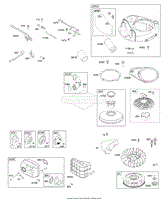 Briggs and Stratton 31R507-0002-G1 Parts Diagram for Air Cleaner ...