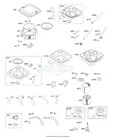 Briggs and Stratton 356447-0096-B1 Parts Diagrams