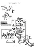 Briggs and Stratton 112292-0703-01 Parts Diagram for Carburetor Assemblies
