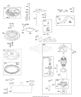 Briggs and Stratton 405777-0112-E1 Parts Diagrams