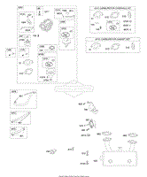 Briggs and Stratton 407577-0284-E1 Parts Diagrams