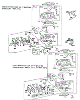 Briggs and Stratton 422707-0133-01 Parts Diagram for Carburetor