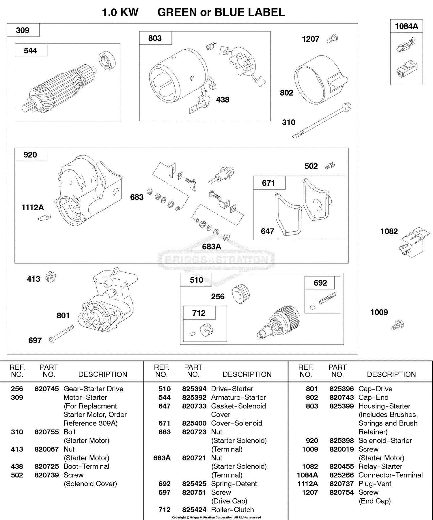 Briggs and Stratton 432447-0205-E2 Parts Diagrams