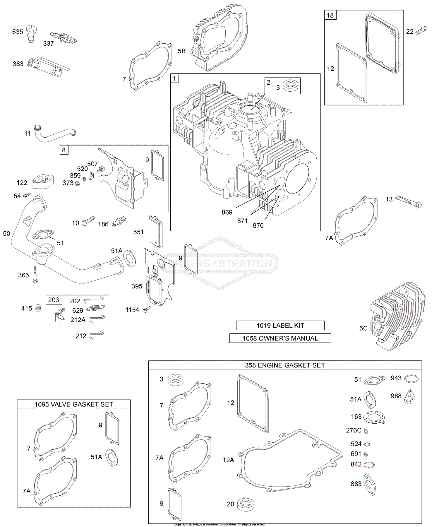 Briggs And Stratton 31p677 Parts Diagram Clearance Vintage | www ...