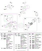 Briggs and Stratton 584447-0210-E2 Parts Diagram for Cylinder Head 