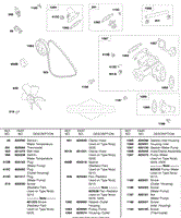 Briggs and Stratton 584447-0210-E2 Parts Diagram for Cylinder Head 