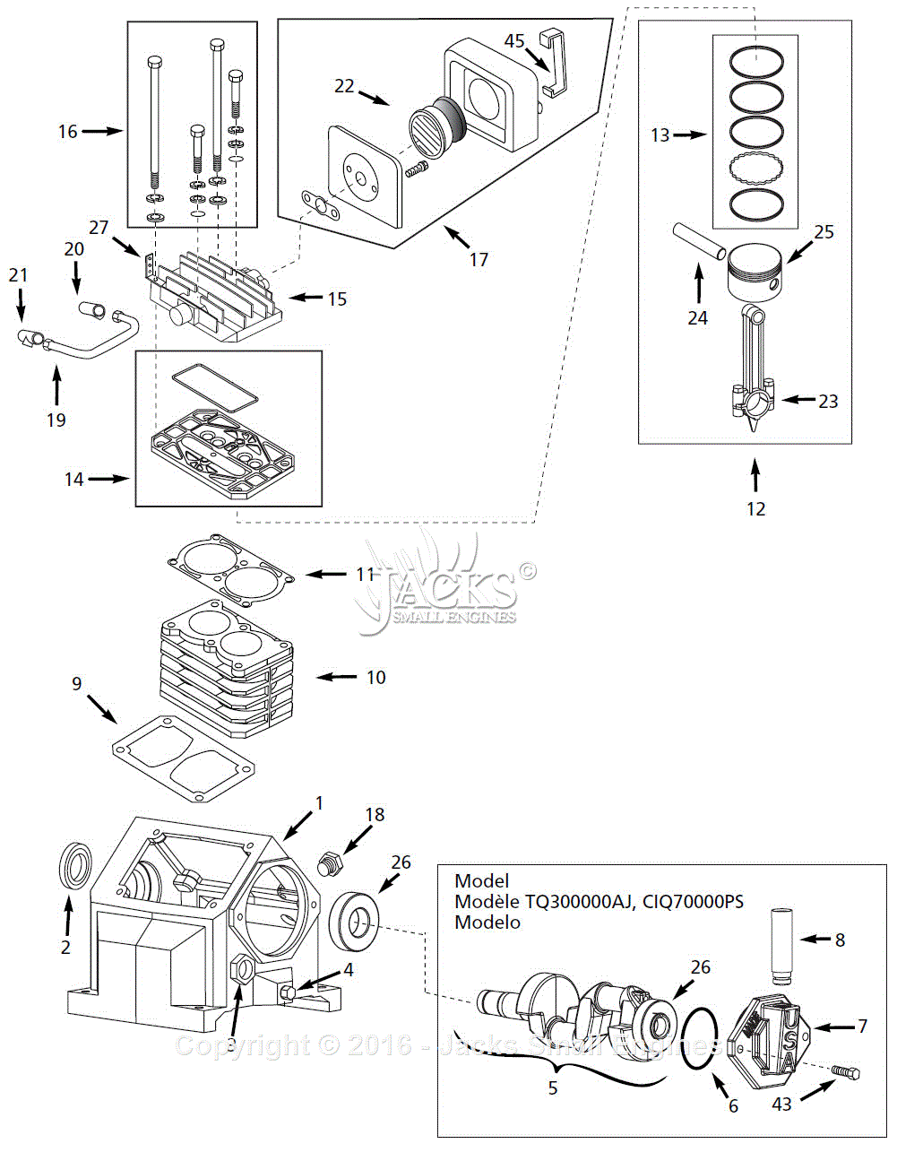 Campbell Hausfeld Ciq V Parts Diagram For Pump Parts