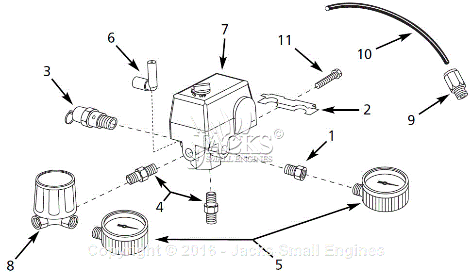Campbell Hausfeld Cw301300aj Parts Diagram For Pressure