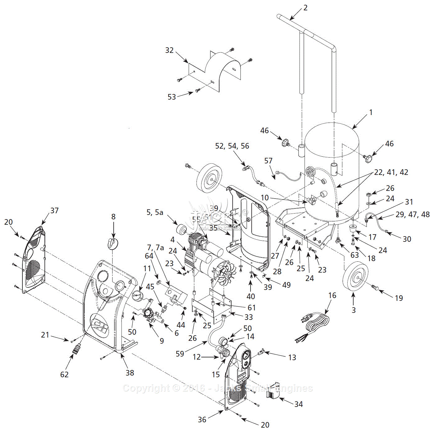 Campbell Hausfeld Hm700099av Parts Diagram For Air