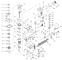 Campbell Hausfeld CHN20101 Parts Diagram for Nail-Gun Parts