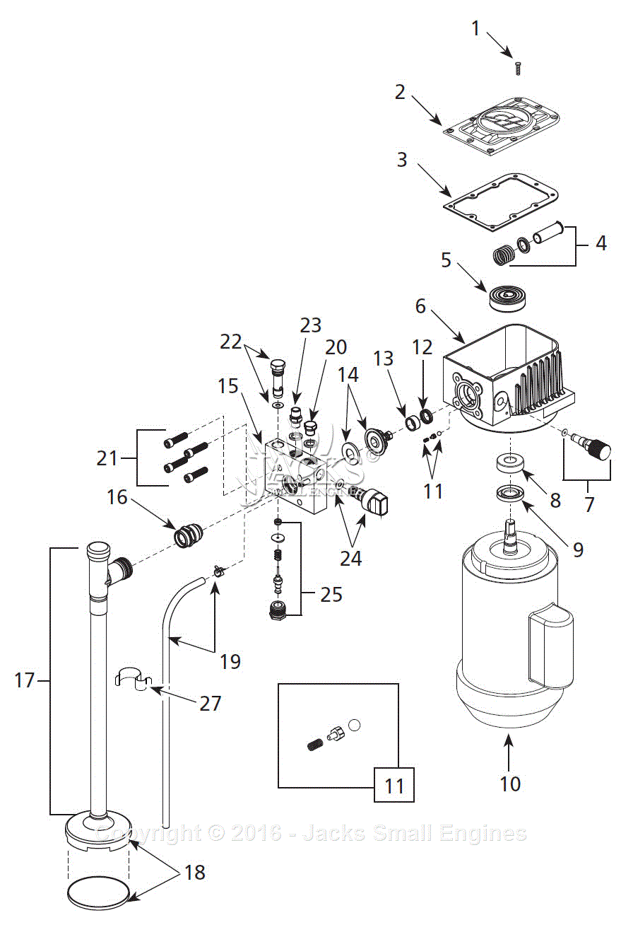 Campbell Hausfeld PS290D Parts Diagram for Paint-Sprayer Parts diagram of campbell 