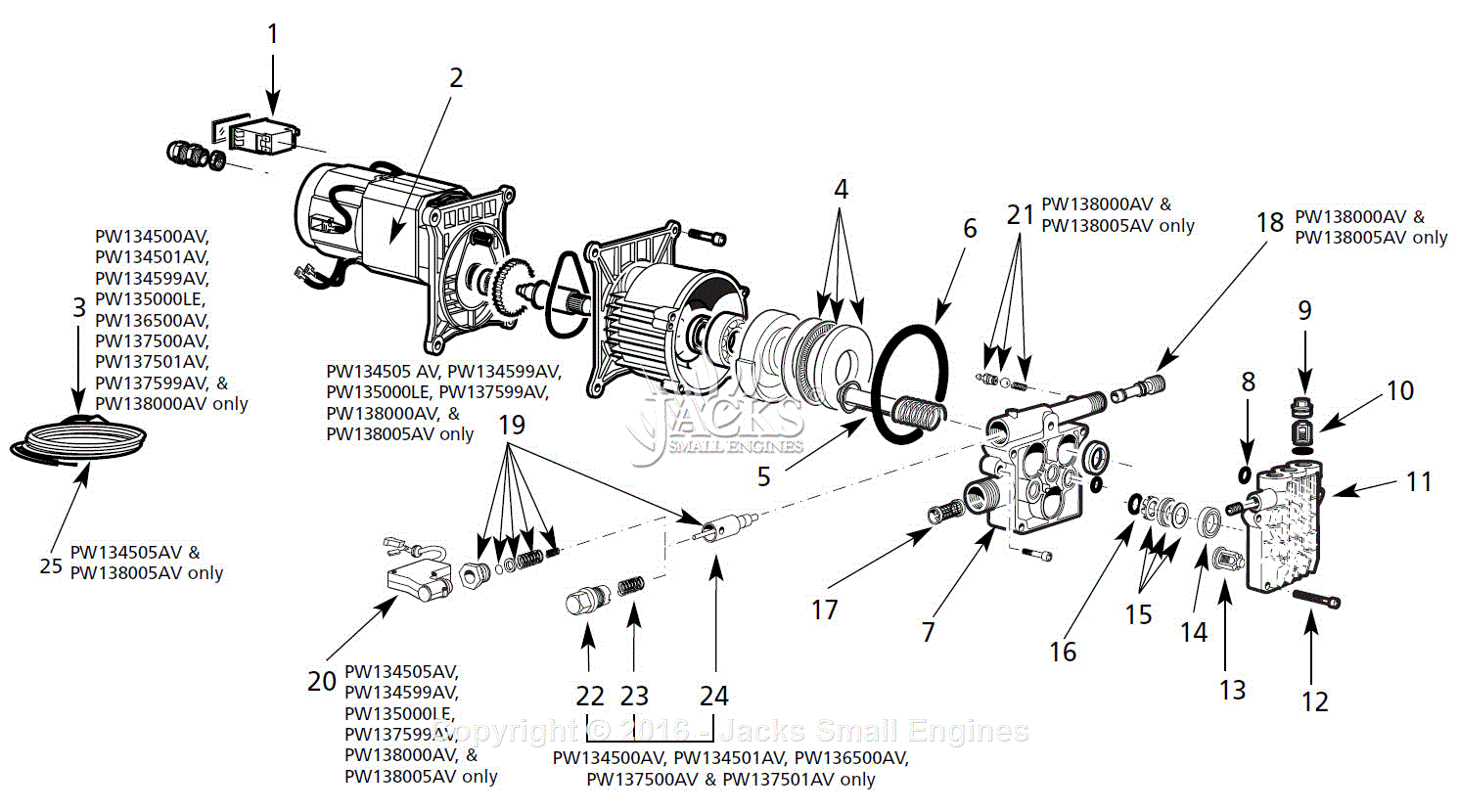 Pressure Washer Pump Parts Diagram Wiring Diagram