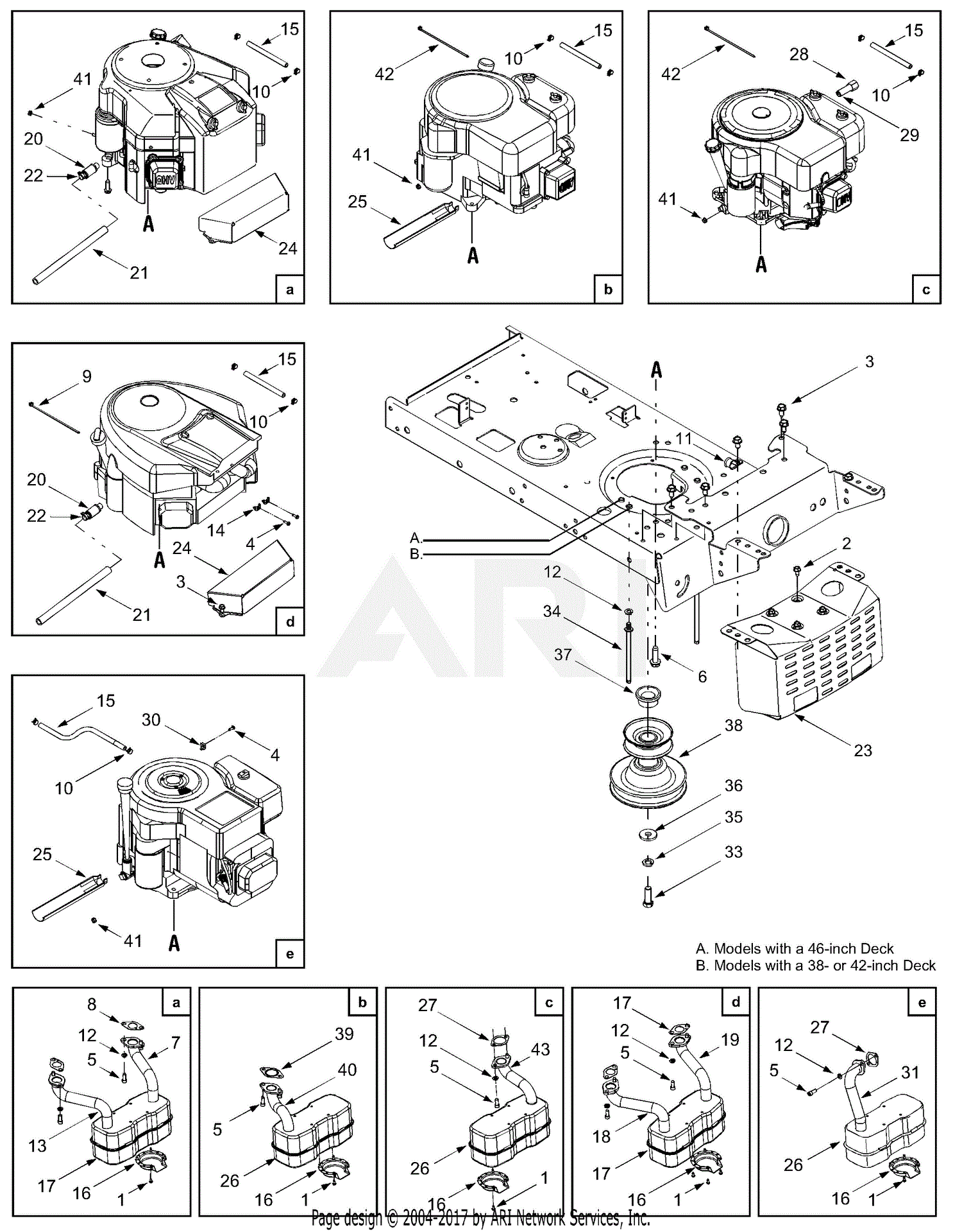 MTD 13A7660G752 (2004) Parts Diagram for Engine Accessories