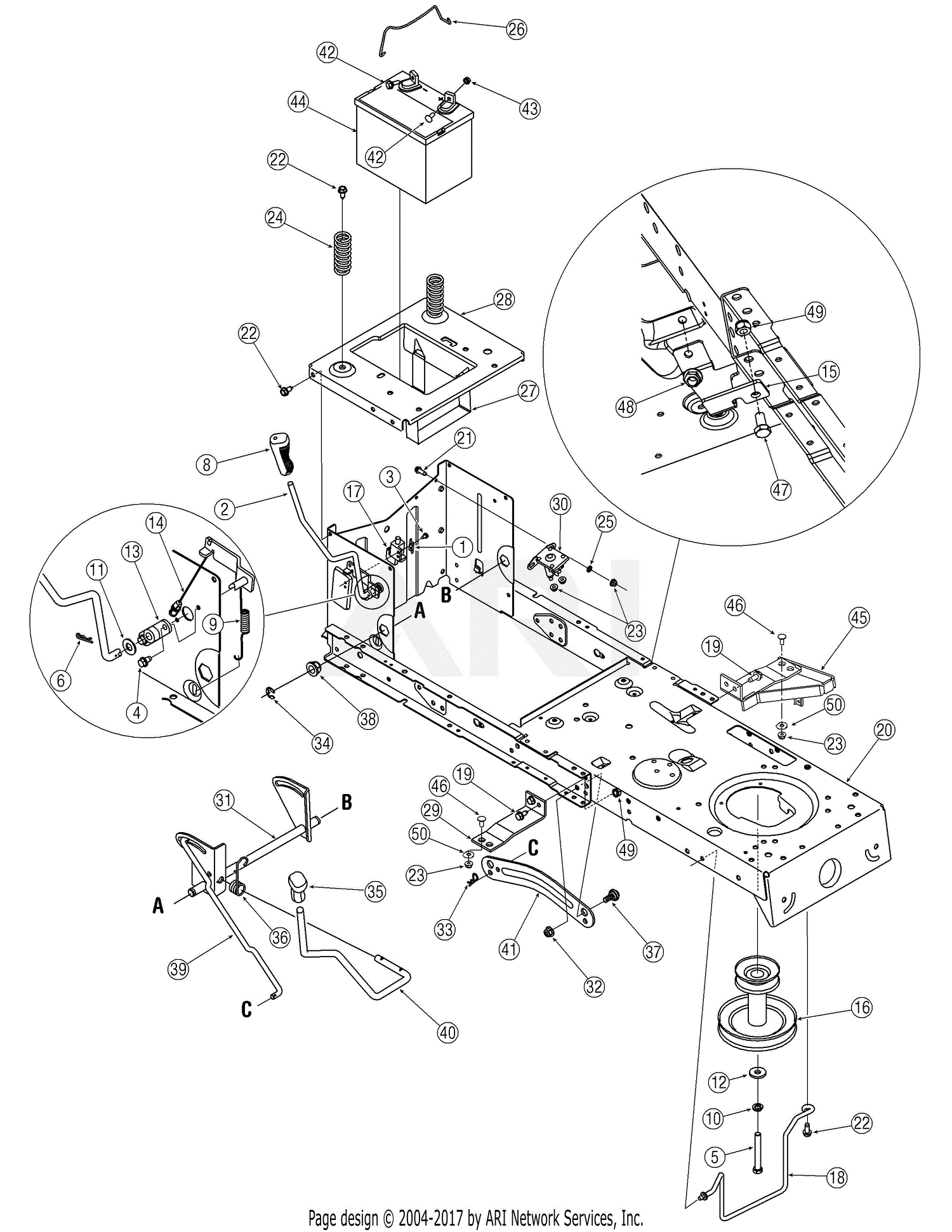32 Bolens Lawn Mower Parts Diagram Model 13am762f765