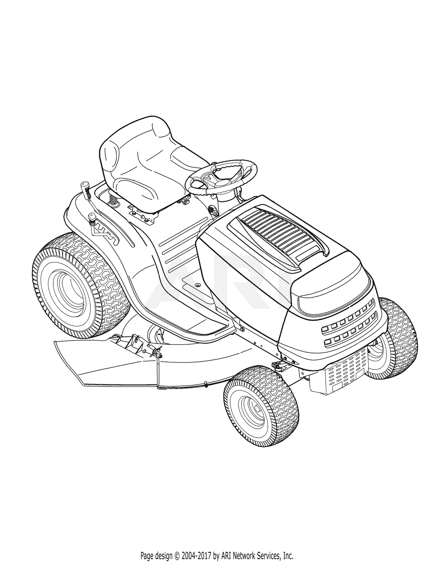 MTD 13AM762F065 (2008) Parts Diagram For .Quick Reference 762F