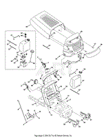 MTD 13AM761F065 2009 Parts Diagram for Mower Deck 38 Inch