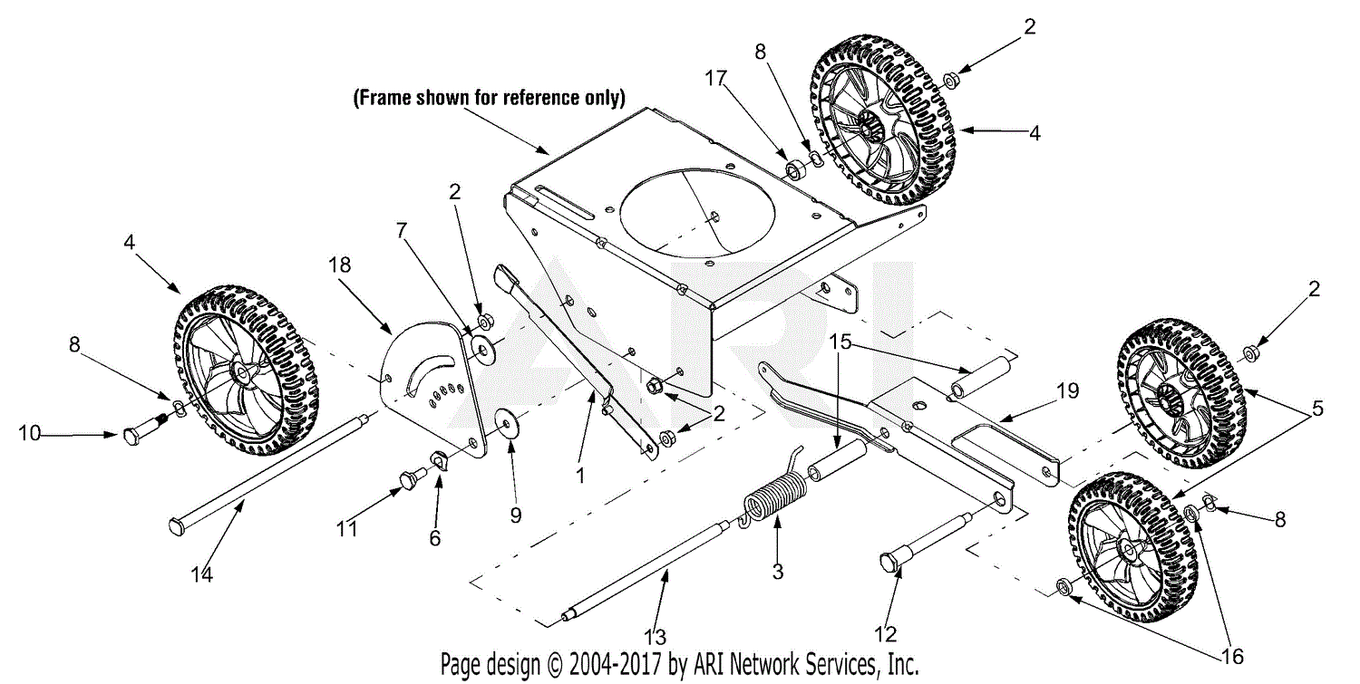 Ryobi 25A-550A163 (2003) Parts Diagrams